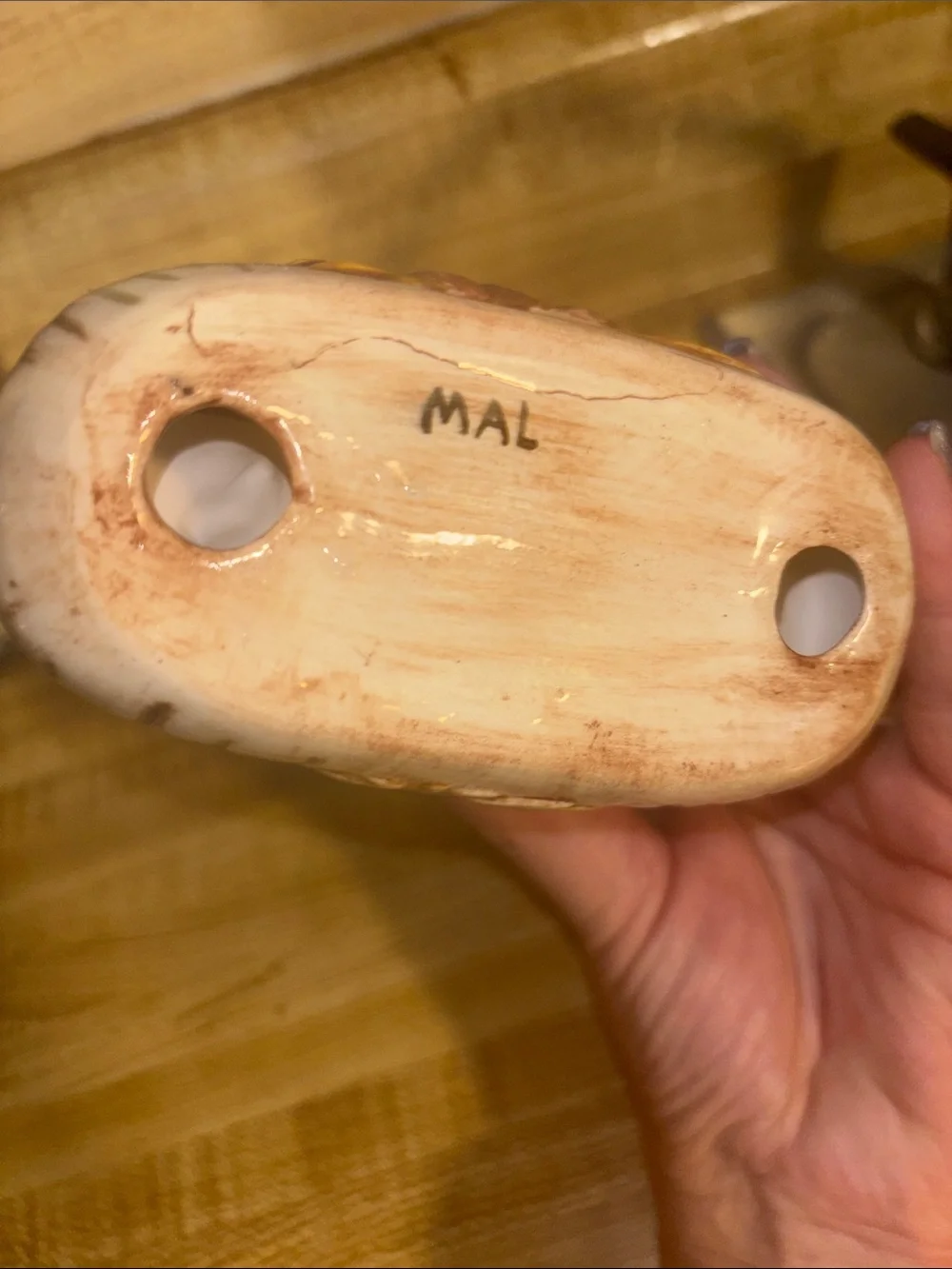 Vintage Ceramic Napkin Holder